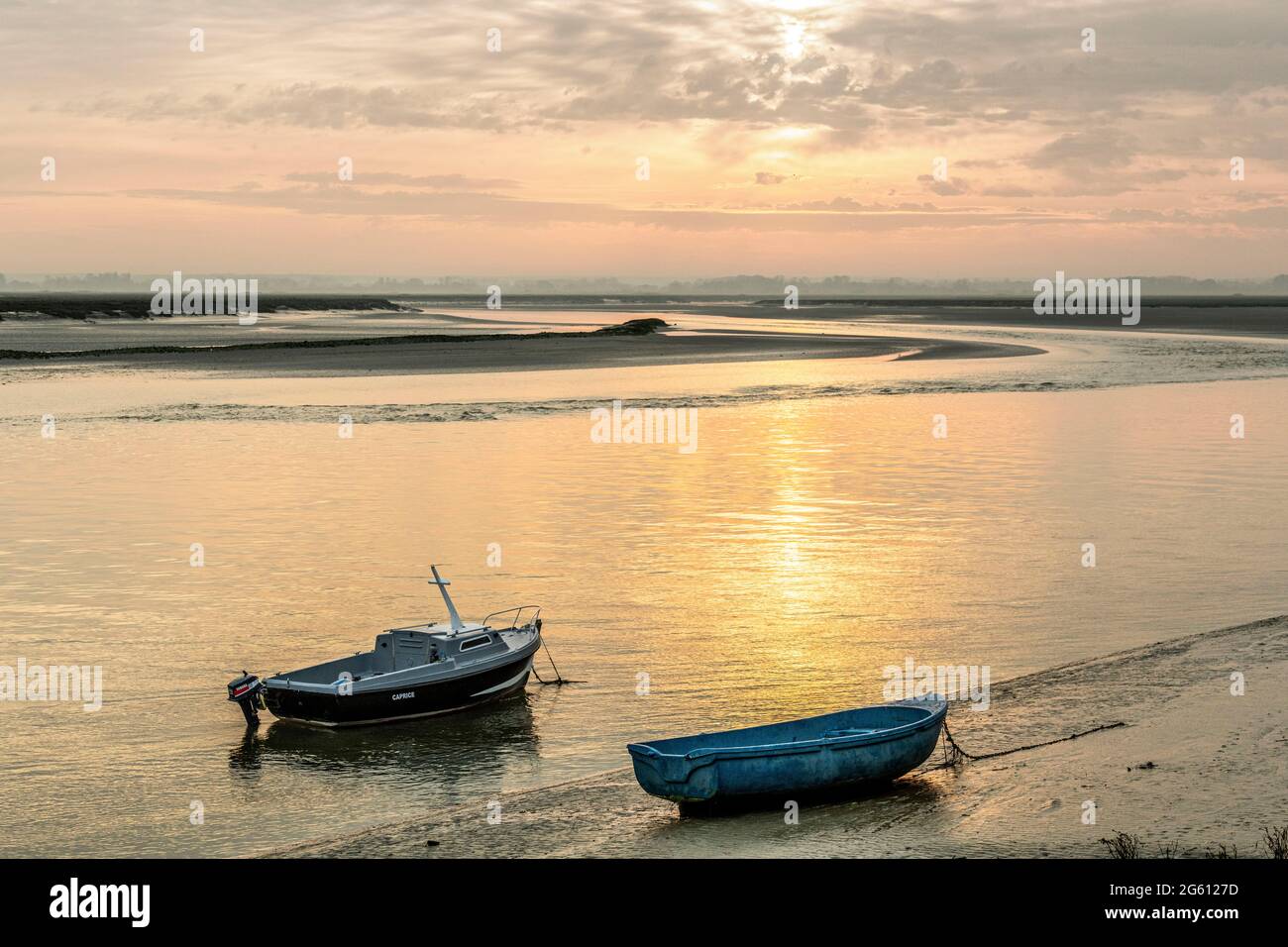 Frankreich, Somme (80), Somme Bay, SaintValerysurSomme