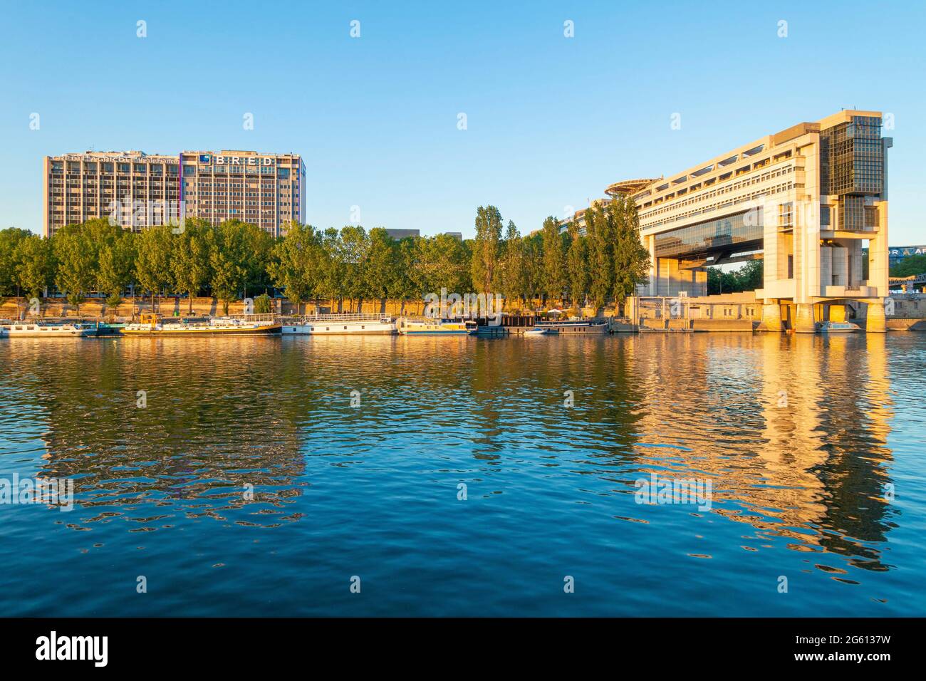 Frankreich, Paris, die Ufer der seine, das Ministerium für Wirtschaft und Finanzen Stockfoto