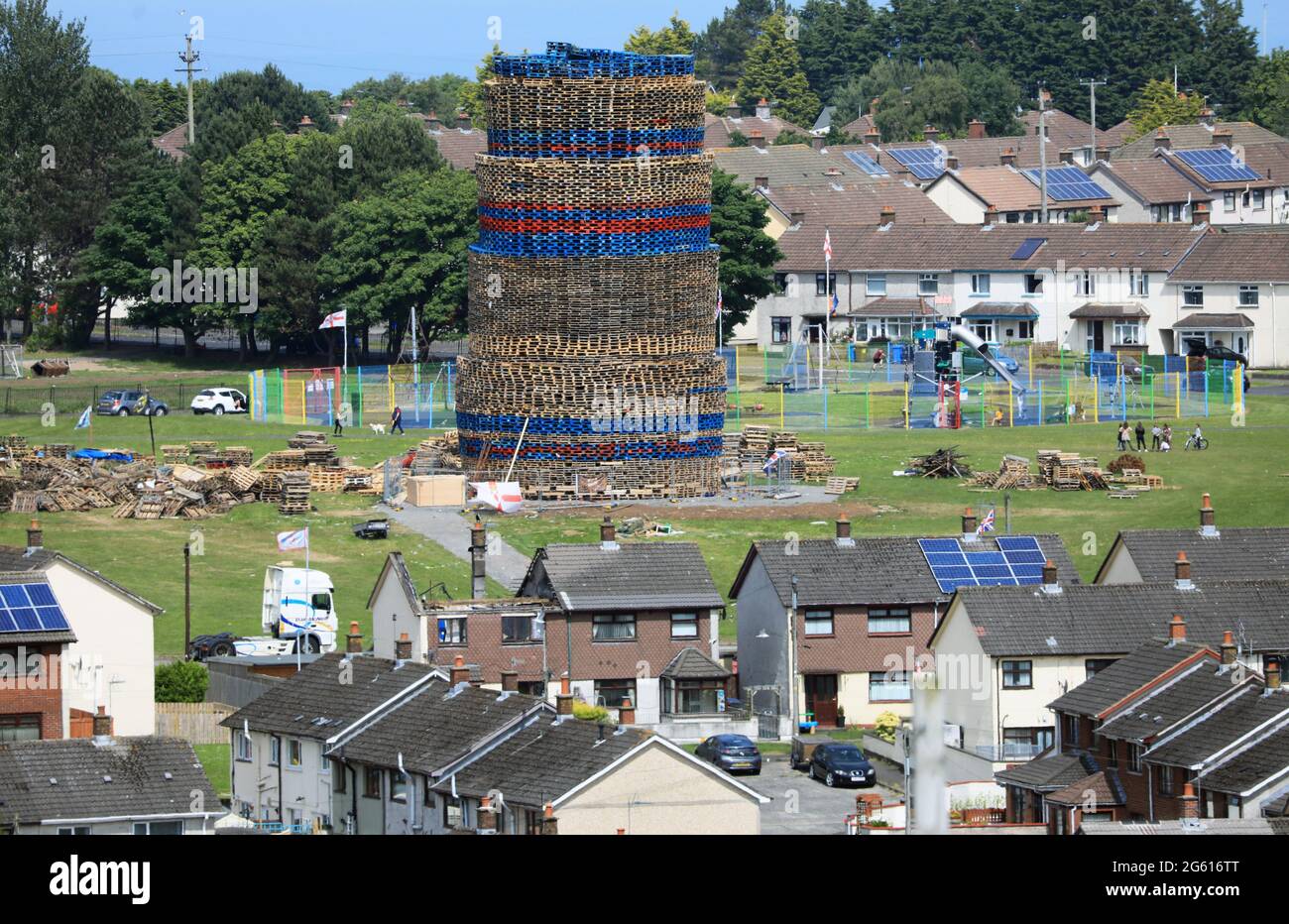 Larne Stadt Stockfotos Und Bilder Kaufen Alamy