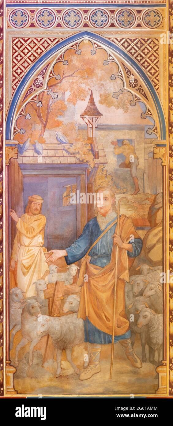 Der gute hirte fresko -Fotos und -Bildmaterial in hoher Auflösung – Alamy