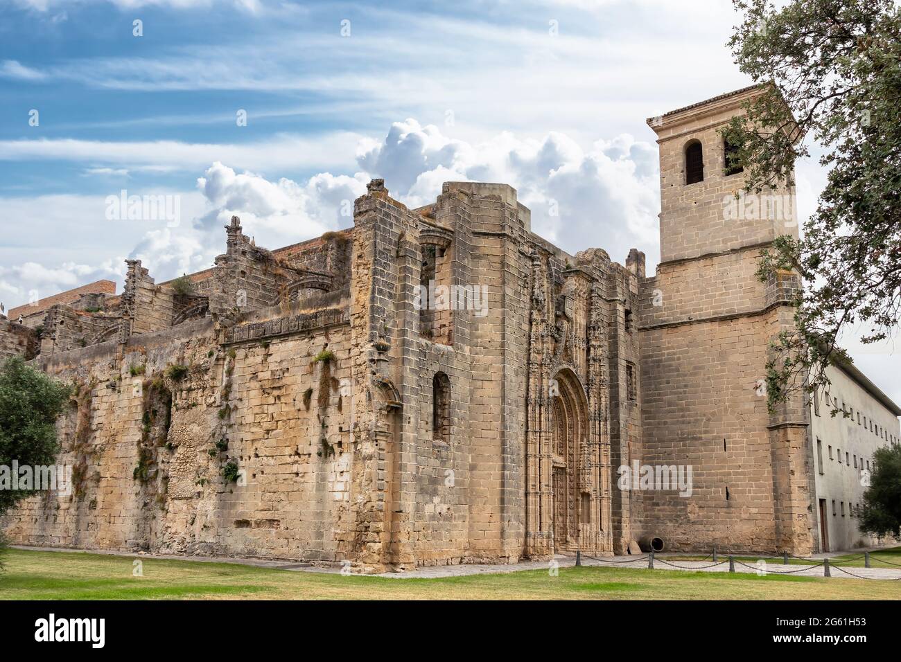 Das Kloster von La Victoria ist ein ehemaliges Kloster in der spanischen Stadt El Puerto de Santa María, das im frühen 16. Jahrhundert von den Herren der Stadt errichtet wurde Stockfoto