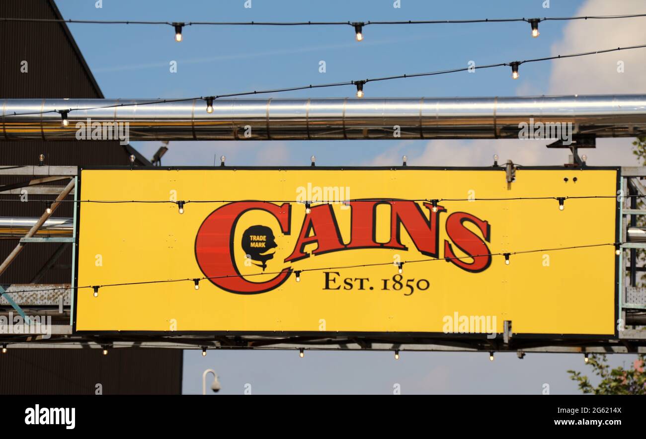 Cains Brewery Village in Liverpool Stockfoto