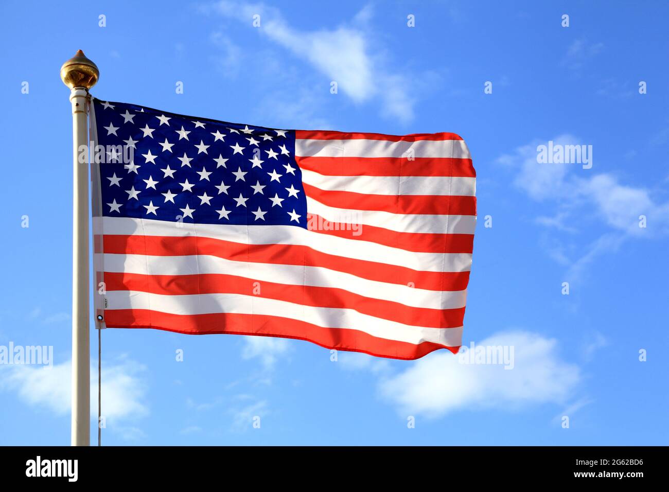 USA Flagge, Stars and Stripes, amerikanische Flagge, Flaggen Stockfoto
