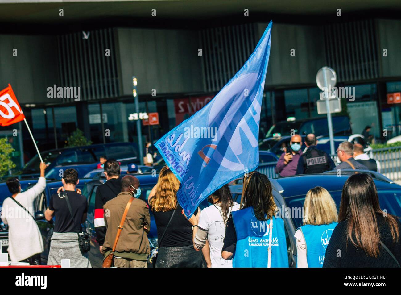 Faszinierend Streik Frankreich Flughafen Fotos