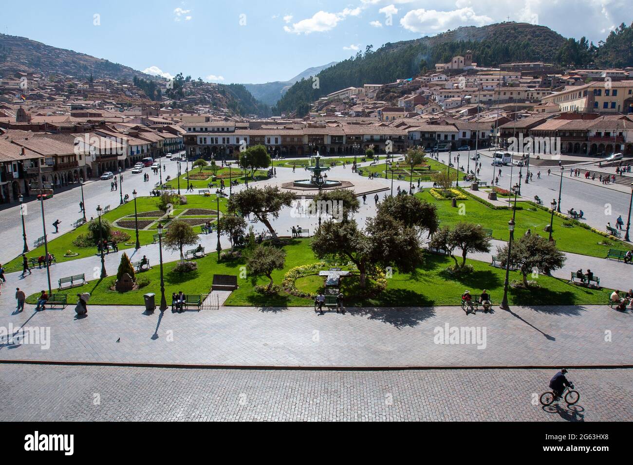 Cuzco, Peru' - august 2009 Plaza de Armas in Cuzco, Peru. Stockfoto