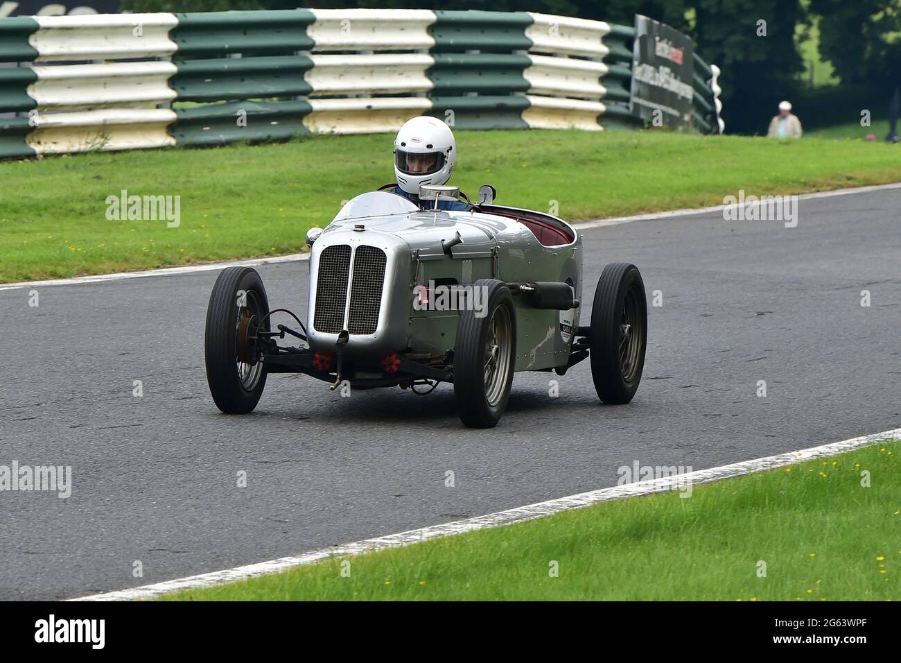 Archie Waterfield, Austin 7, Melville Trophy Race for VSCC Specials, VSCC, Vintage Motorsport Festival, Shuttleworth Nuffield und Len Thompson Trophie Stockfoto