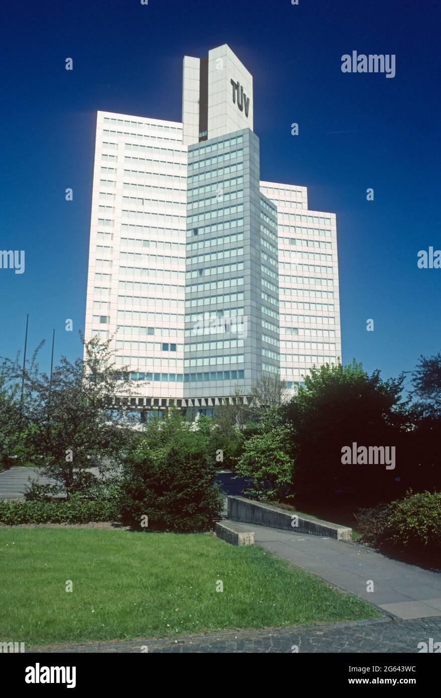 TÜV Gebäude im Jahr 1981 (Technischer Überwachungsverein), Köln, Nordrhein-Westfalen, Deutschland Stockfoto