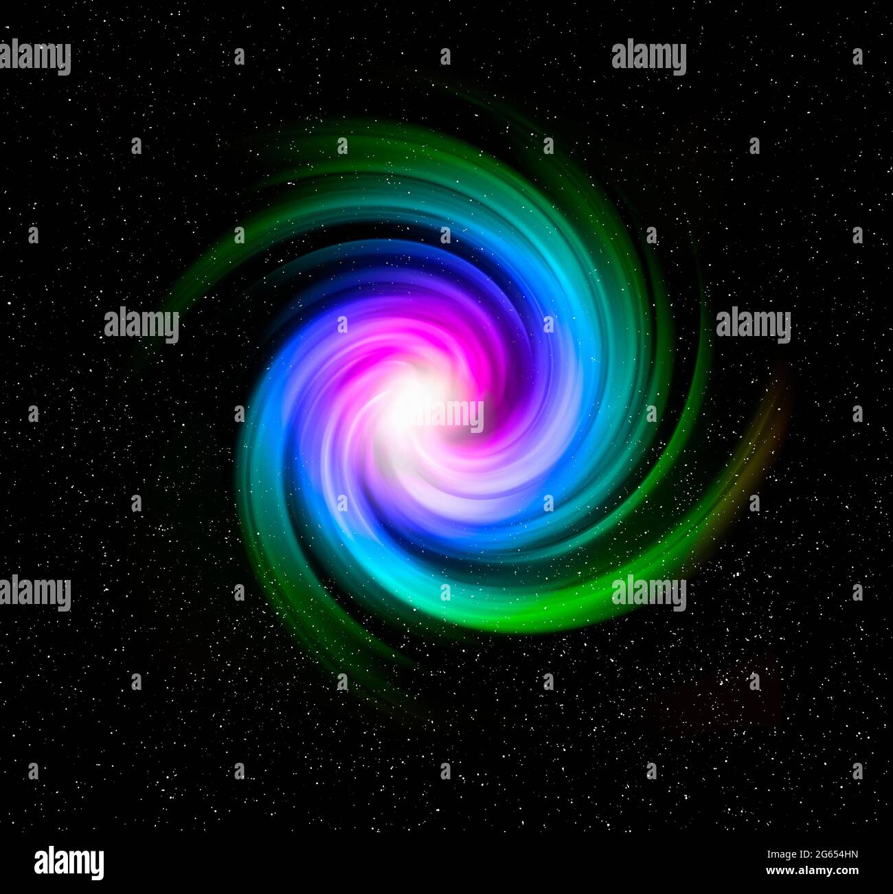 Nebel, konzeptuelle Illustration Stockfoto