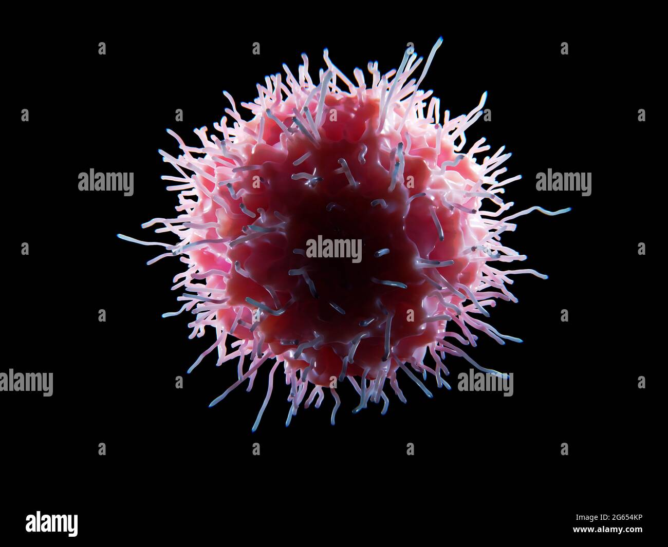 Natürliche Killerzelle, Illustration Stockfoto