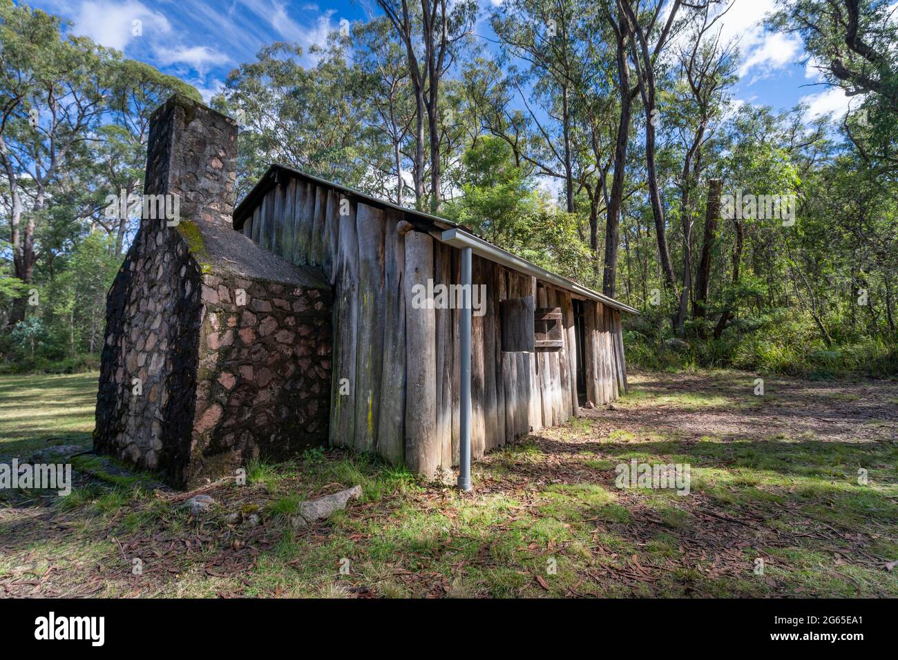 Mulligan's Hut, Gibraltar Range National Park, NSW Australien. Stockfoto