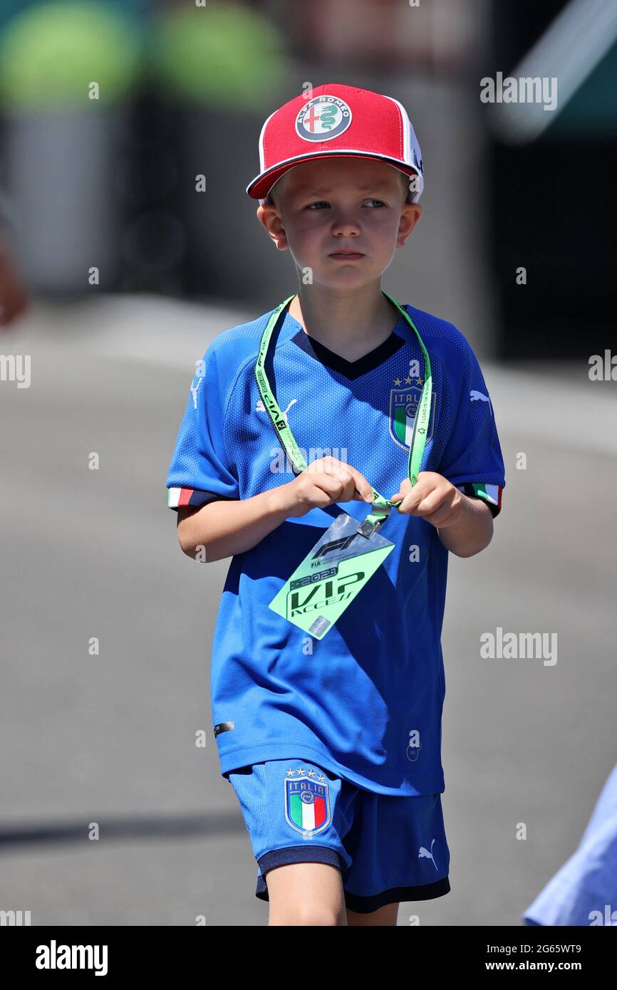 Spielberg, Österreich. Juli 2021. Robin Räikkönen. Großer Preis von Österreich, Samstag, 3. Juli 2021. Spielberg, Österreich. Quelle: James Moy/Alamy Live News Stockfoto