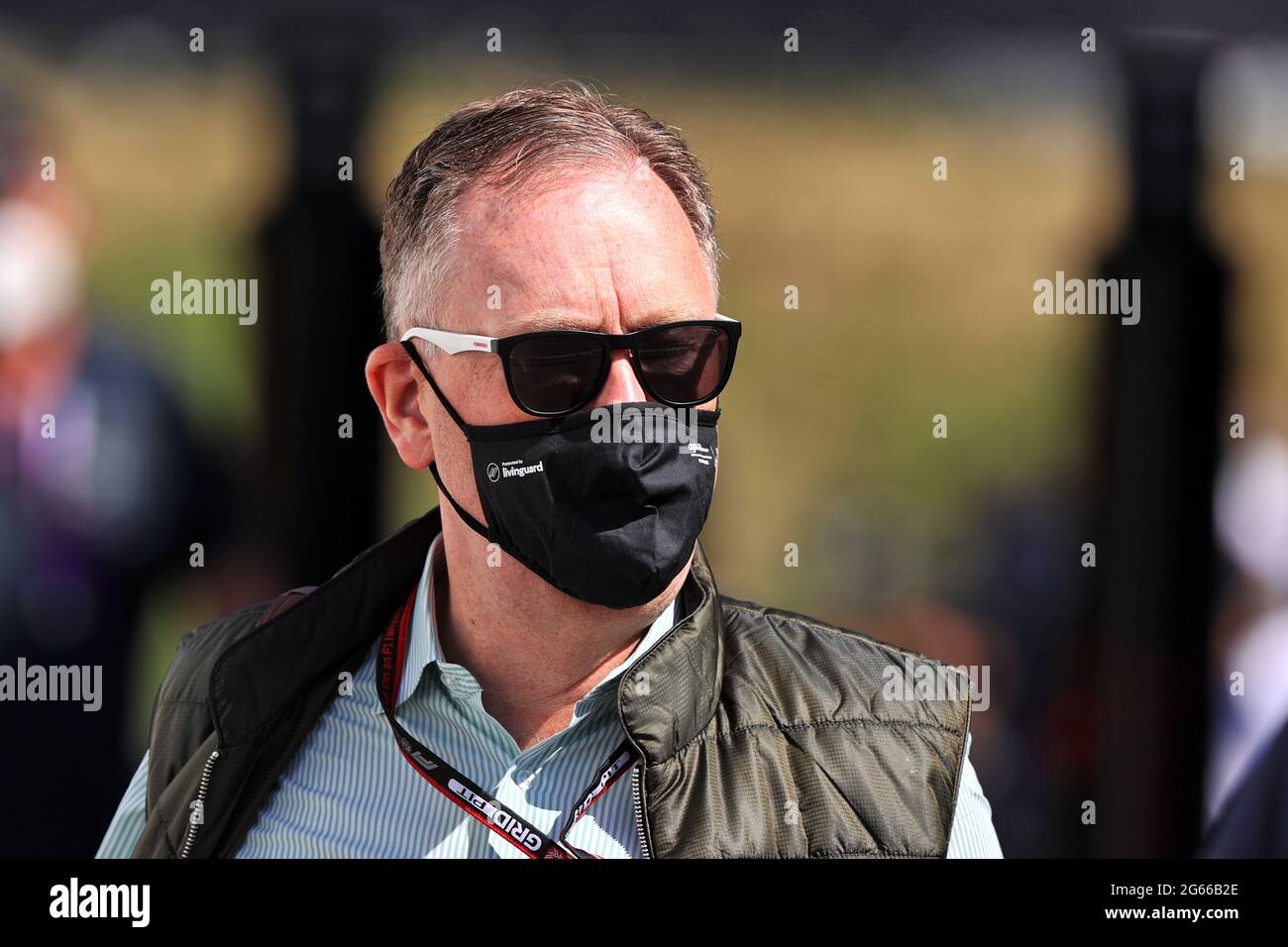 Spielberg, Österreich. Juli 2021. Finn Rausing (SWE) Tetra Laval Co-Owner und Alfa Romeo Racing Co-Owner. Großer Preis von Österreich, Samstag, 3. Juli 2021. Spielberg, Österreich. Quelle: James Moy/Alamy Live News Stockfoto