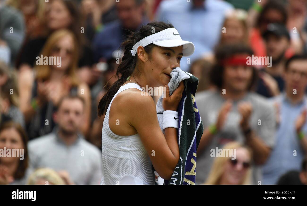 London, Gbr. Juli 2021. London Wimbledon Championships Day 6 03/07/2021