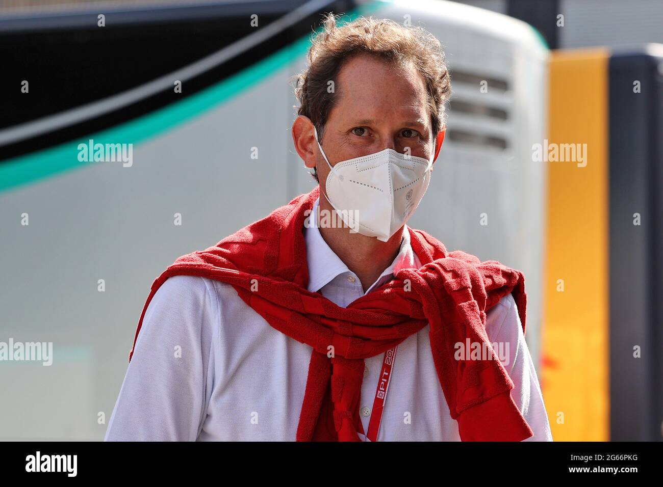 Lapo Elkann (USA) LA Holding, Präsident von Italia Independent und Independent Ideas. Großer Preis von Österreich, Samstag, 3. Juli 2021. Spielberg, Österreich. Stockfoto