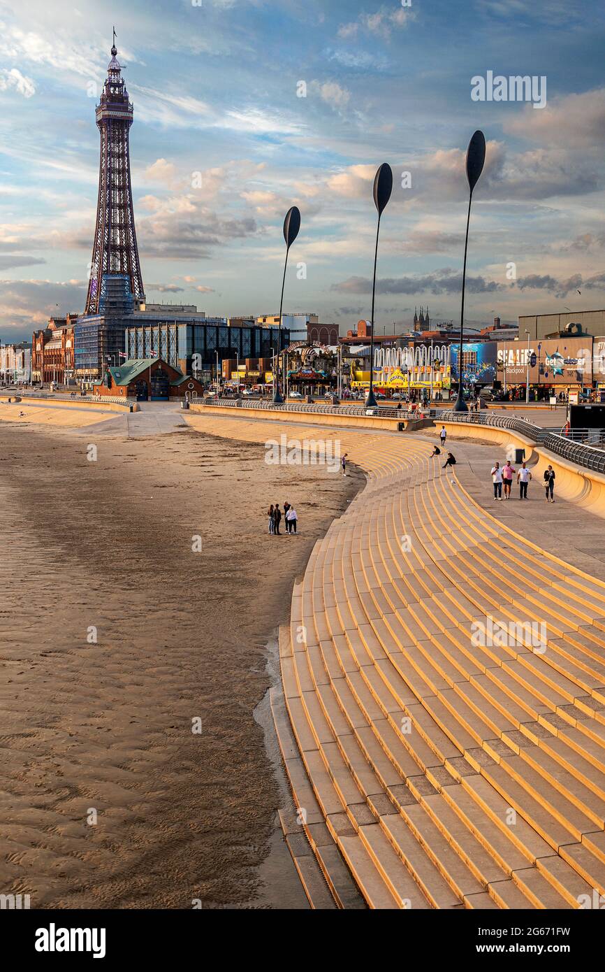 Blackpool Tower Stockfoto