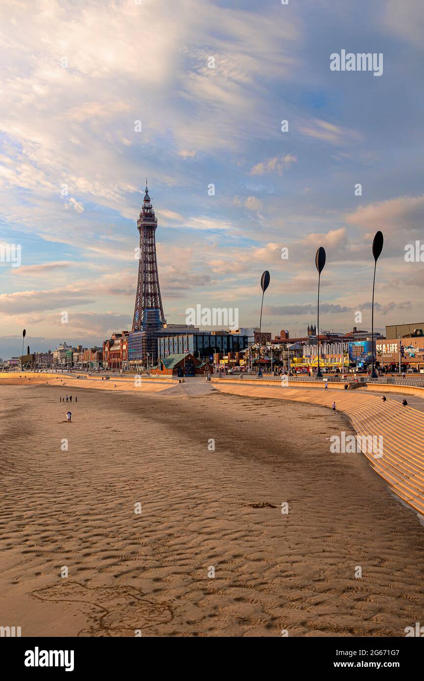 Blackpool Tower Stockfoto
