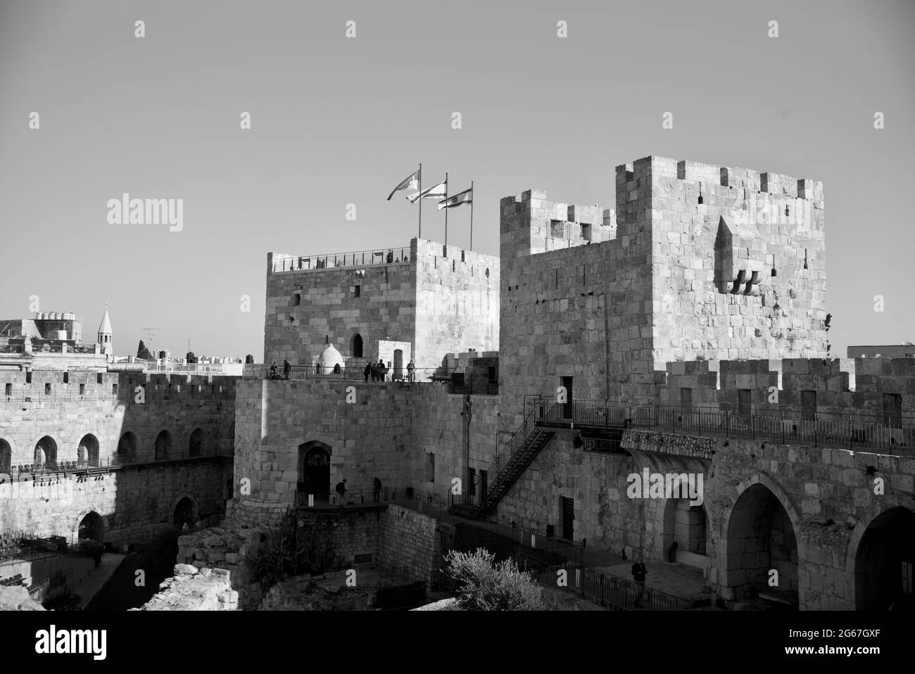 Tower of David, Jerusalem, Israel Stockfoto