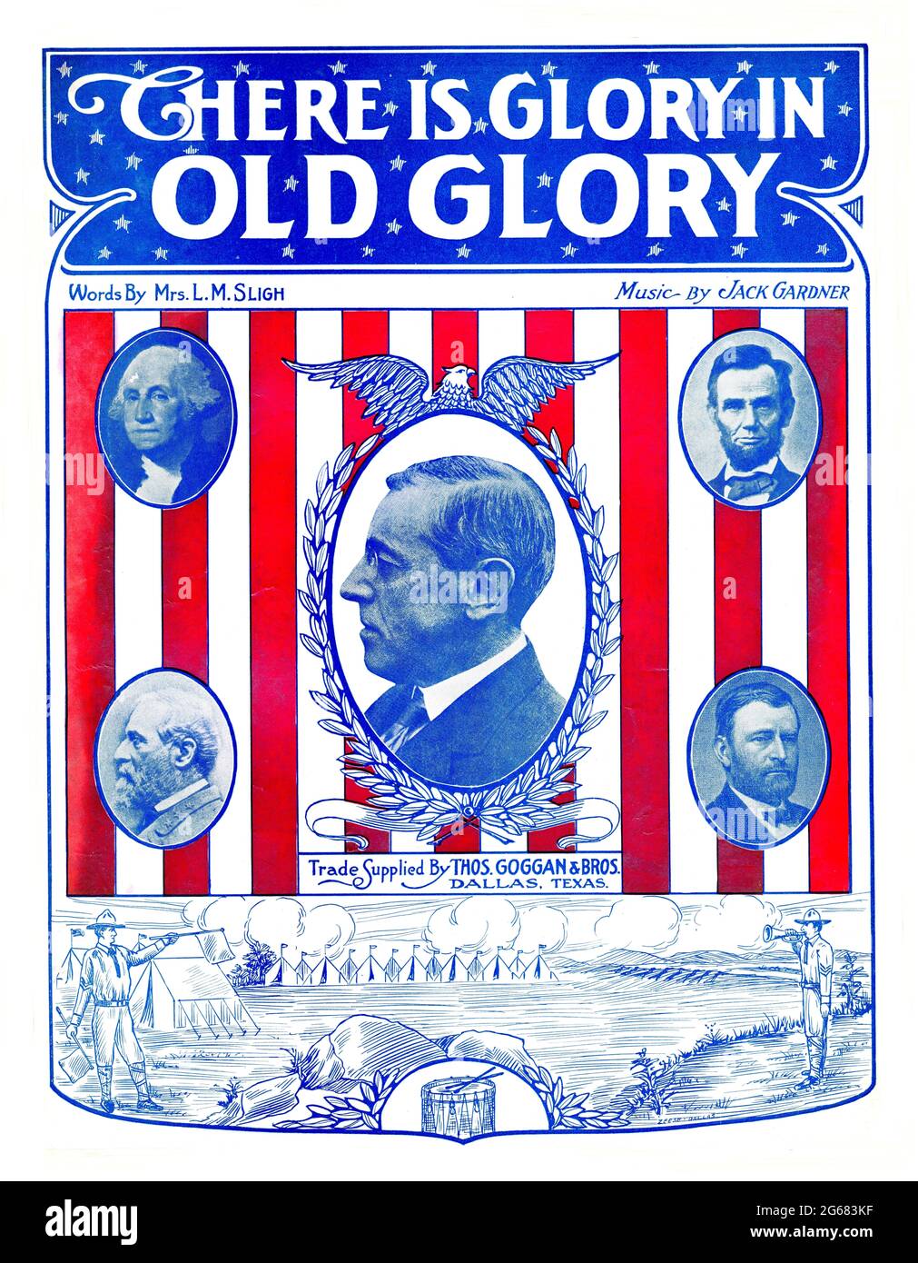 Es gibt Ruhm in der alten Herrlichkeit, Stockfoto