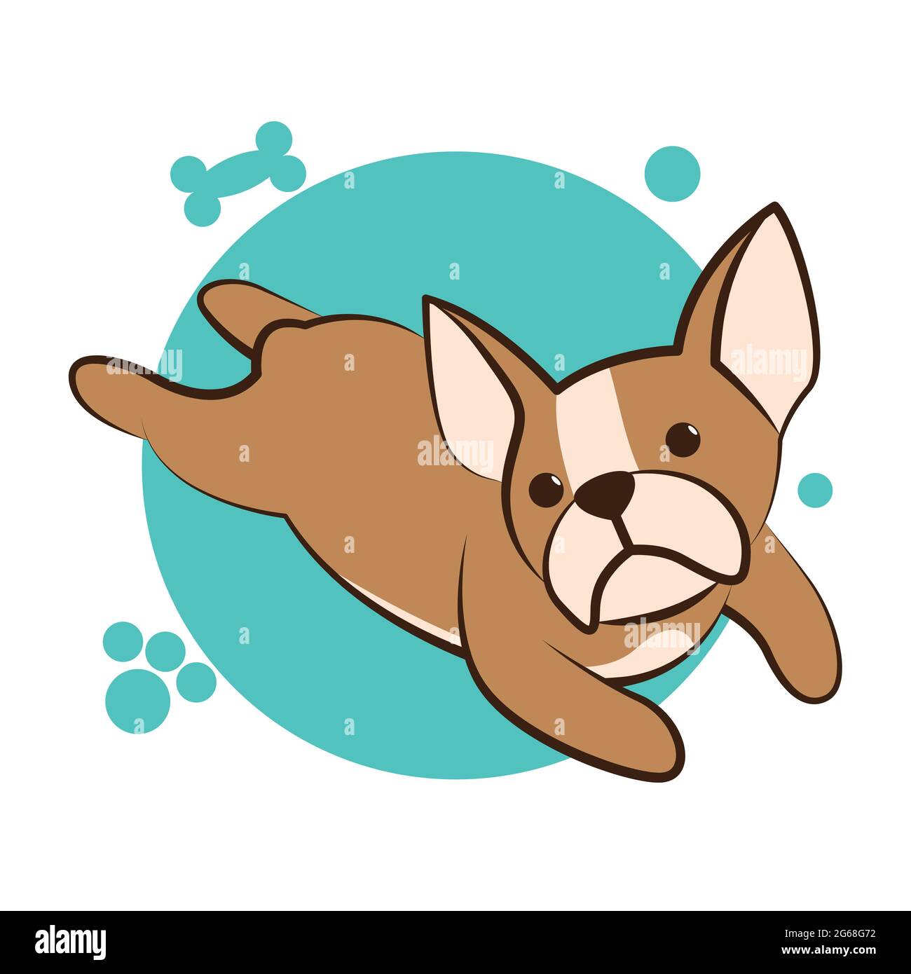 Cartoon Bulldog Stockfotos Und Bilder Kaufen Alamy