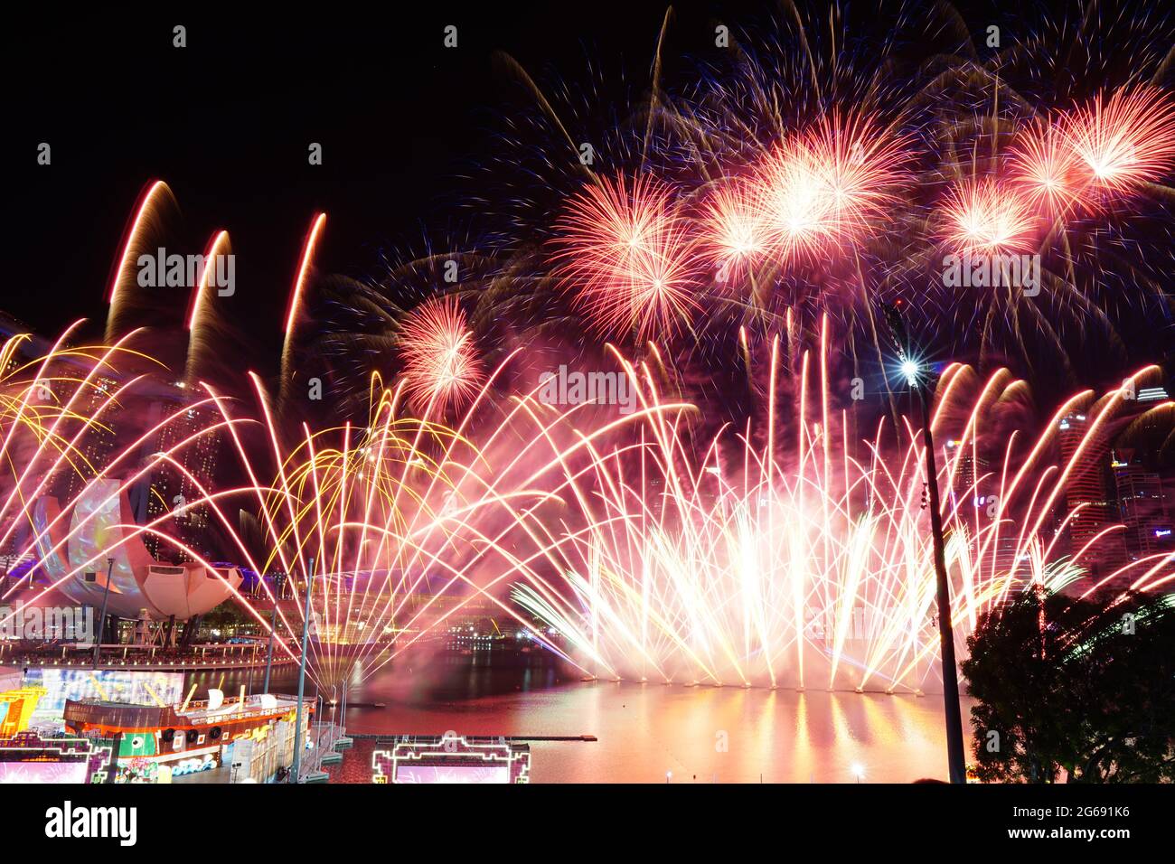 Feuerwerk Stockfoto