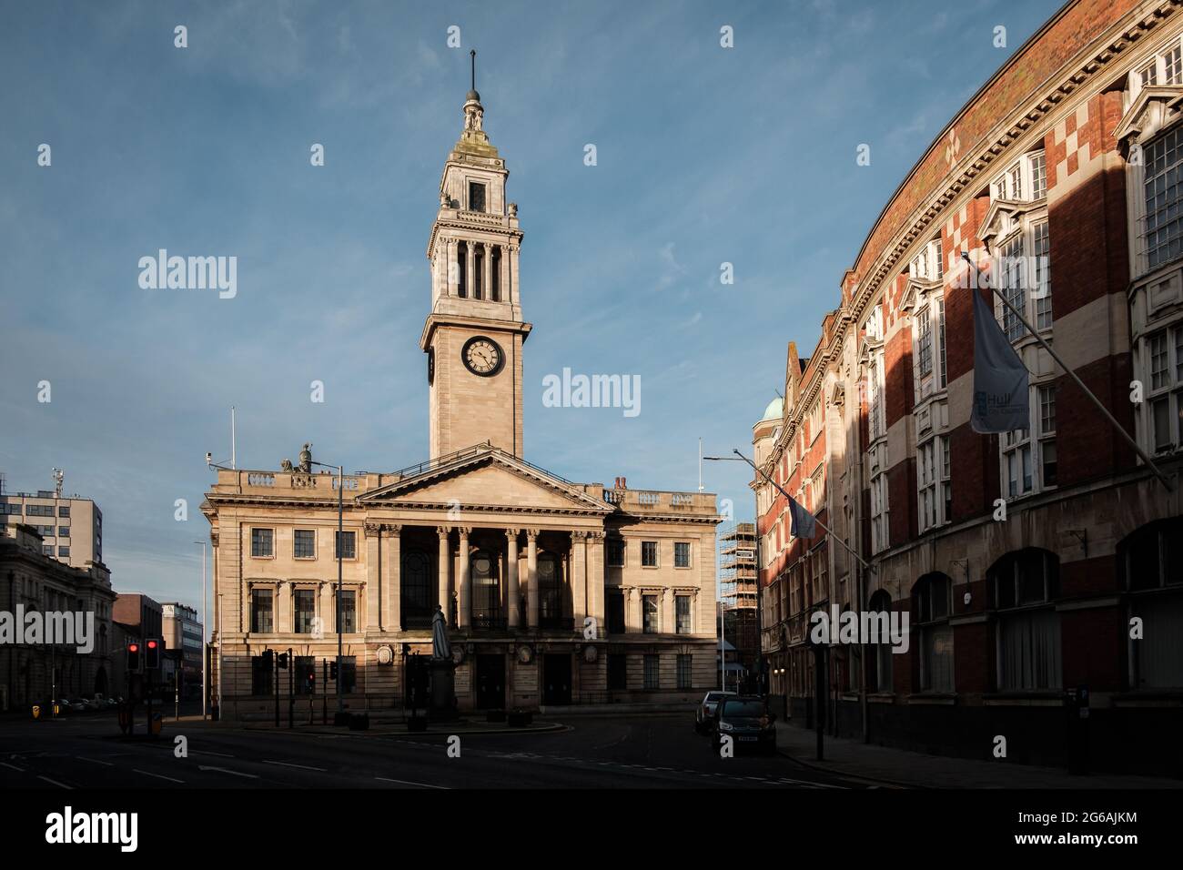 Guildhall Building in Hull, Großbritannien Stockfoto