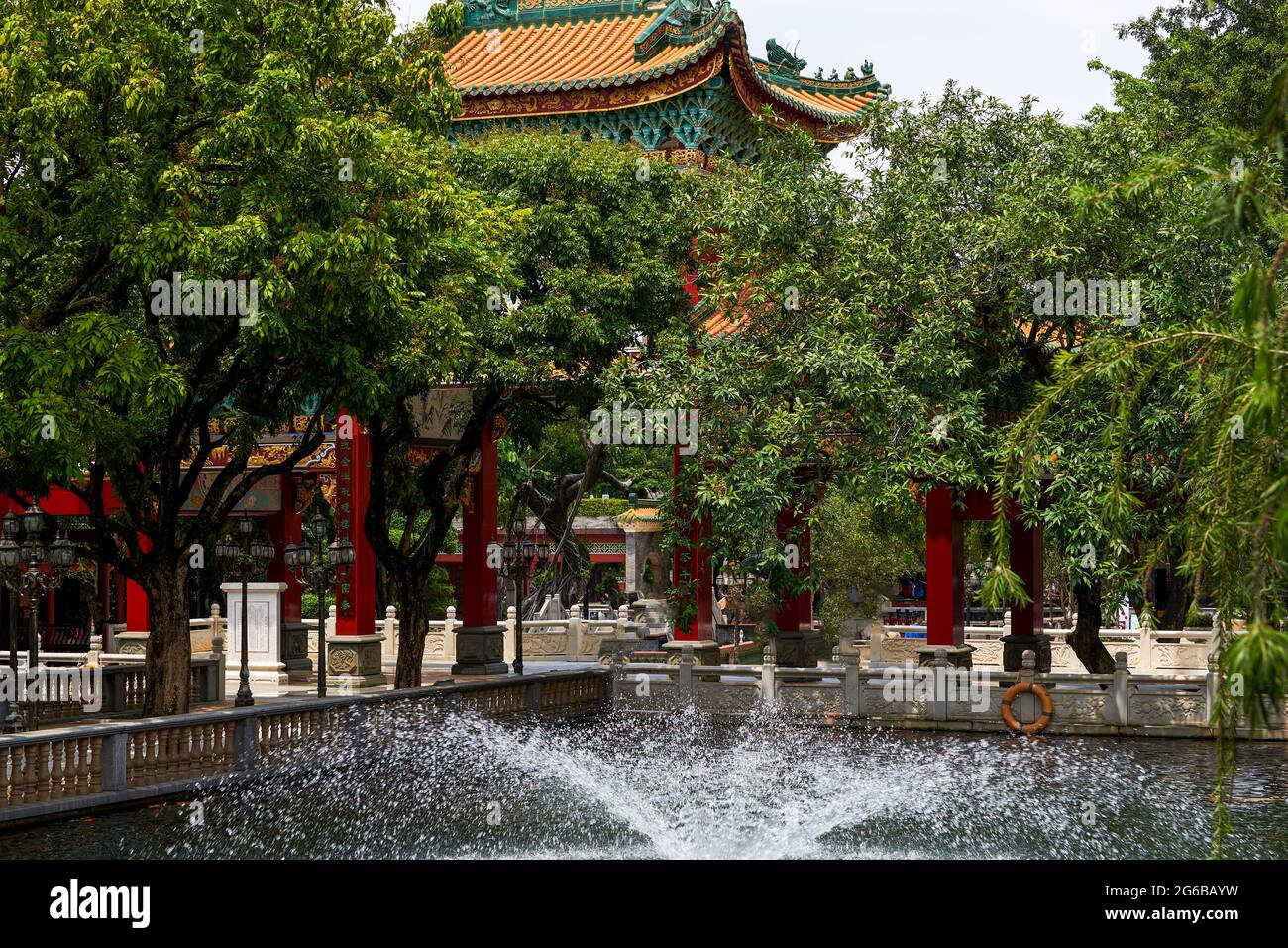 Baomo Garden, Lingnan Classical Garden Landscape, Guangzhou, China Stockfoto