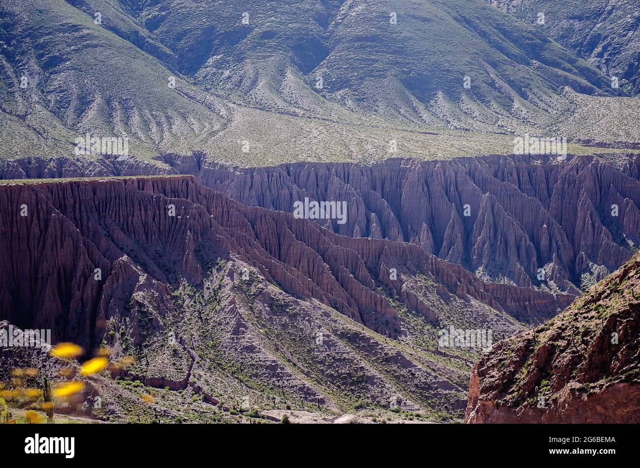 Dramatische Berglandschaft, Jujuy, Argentinien Stockfoto