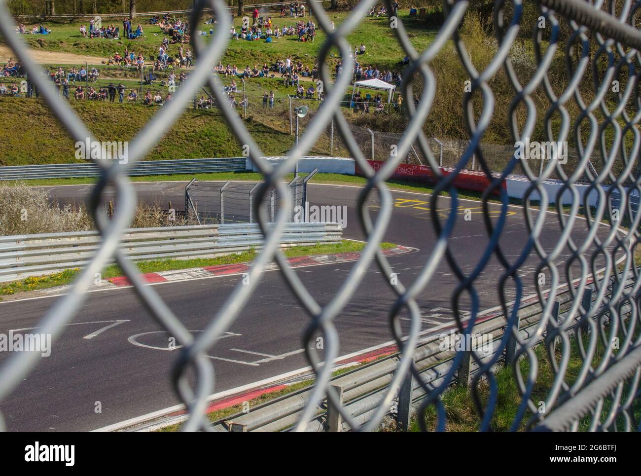 Nürburgring Nordschleife Stockfoto