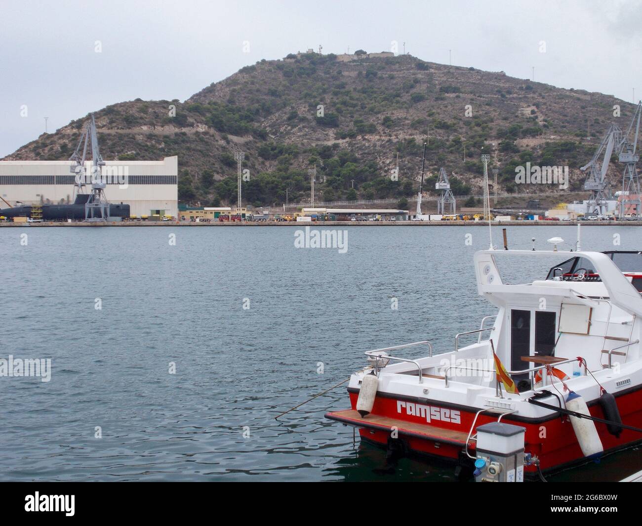 Cabo de Palos, in Murcia, Spanien. Europa. Horizontale Fotografie. Stockfoto