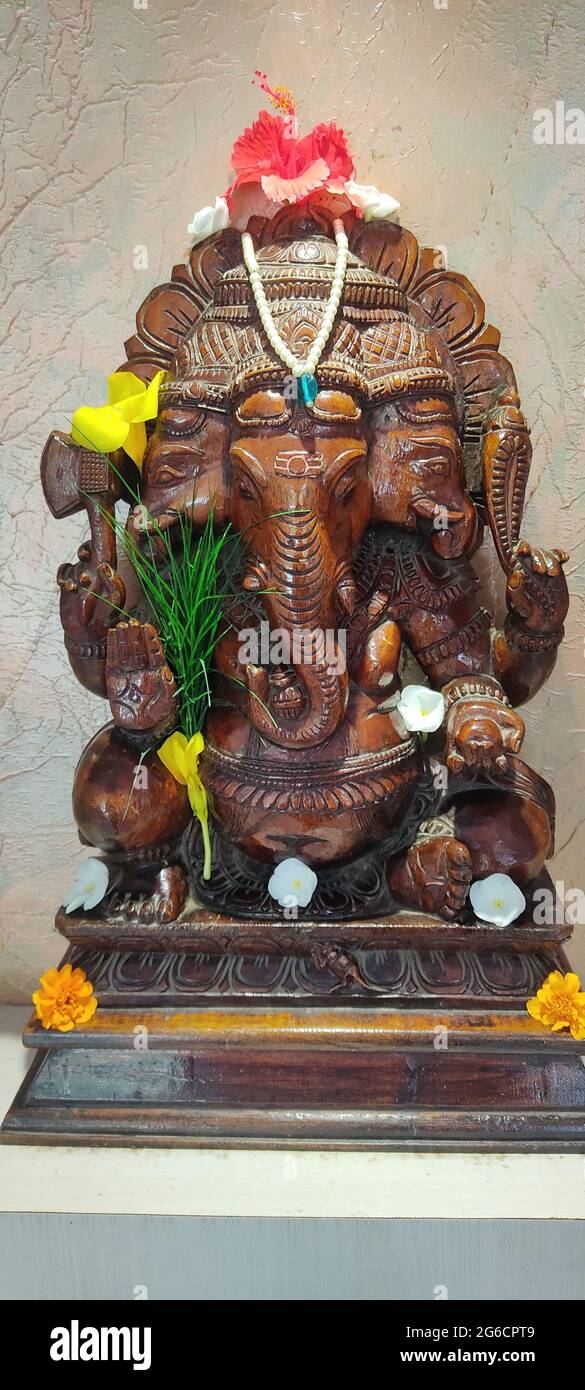 Hinduistische Götter Hindu god goddess vishnu shiva -Fotos und -Bildmaterial in hoher