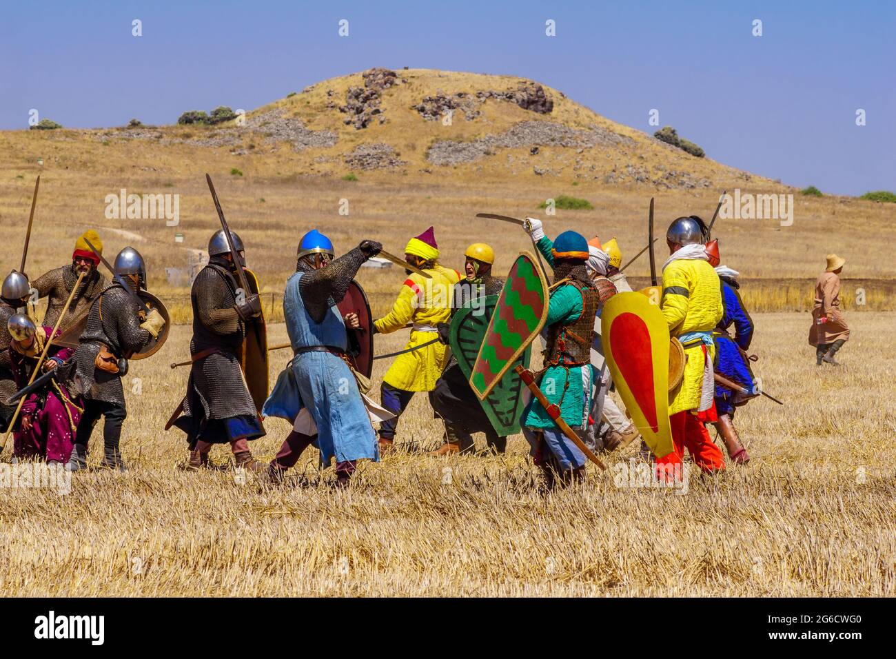 Dies ist die schlacht tiberias Fotos und Bildmaterial in hoher