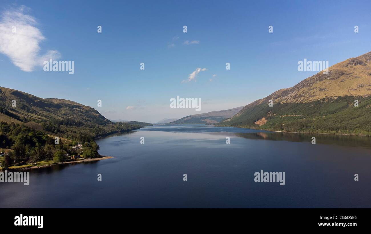 Loch Lochy in Lochaber, Schottische Highlands, Großbritannien Stockfoto