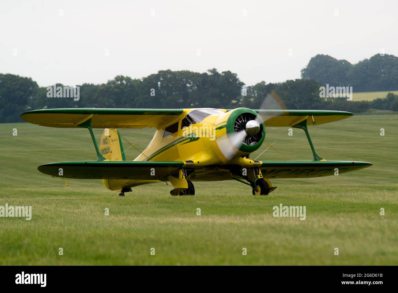 Flügel und Räder der Wallop 2021 Middle Wallop Airfield Hampshire Stockfoto