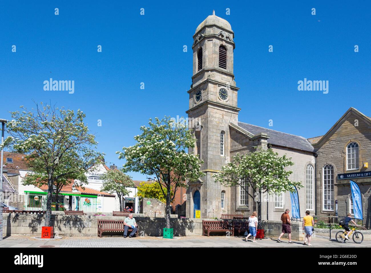 Eyeouth Museum, Manse Road, Eyemouth, Scottish Borders, Schottland, Vereinigtes Königreich Stockfoto