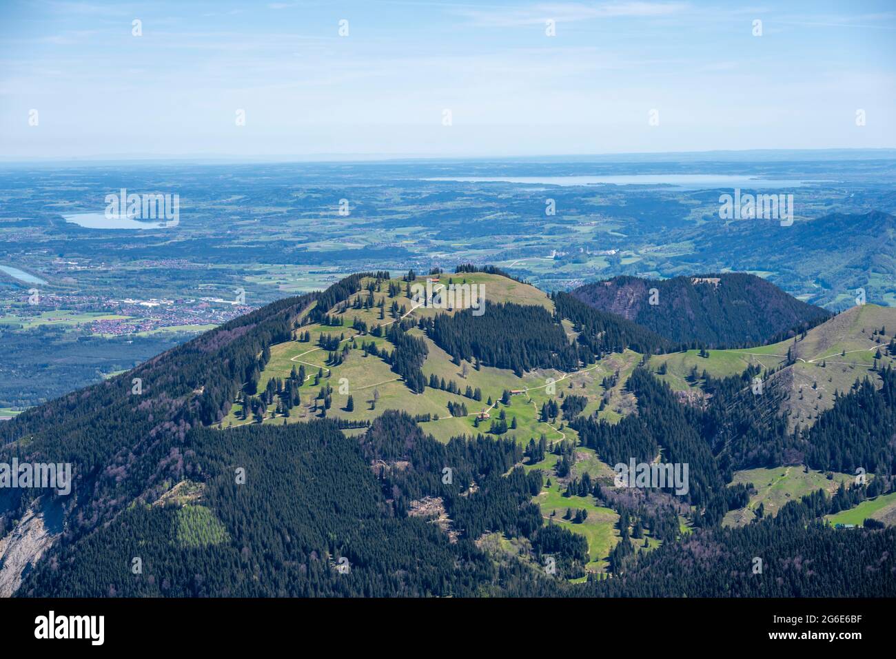 Eibelkopf, hinter Chiemsee, Fischbachau, Landkreis Miesbach, Bayern, Deutschland Stockfoto