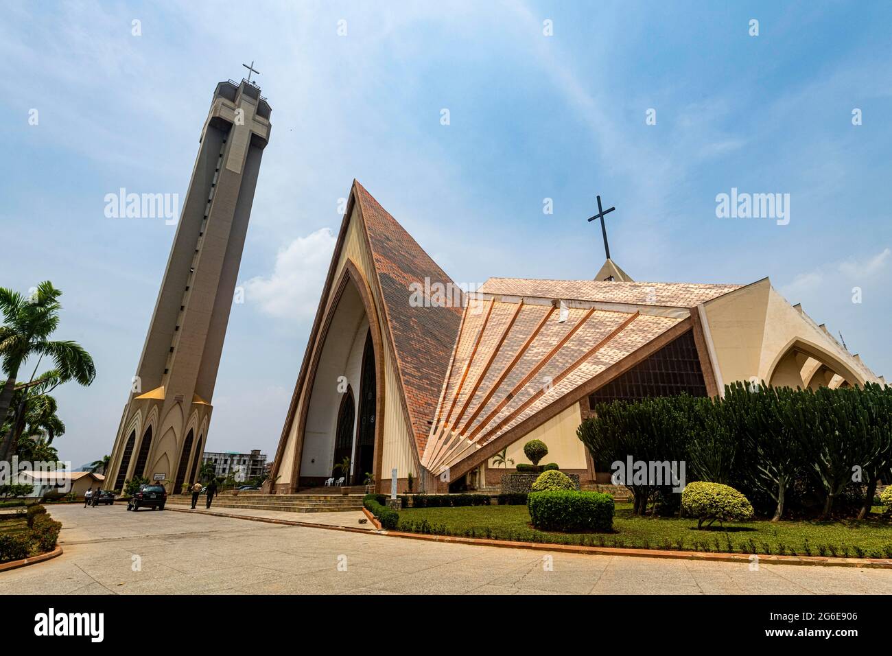 Nationalkirche von Nigeria, Abuja, Nigeria Stockfoto