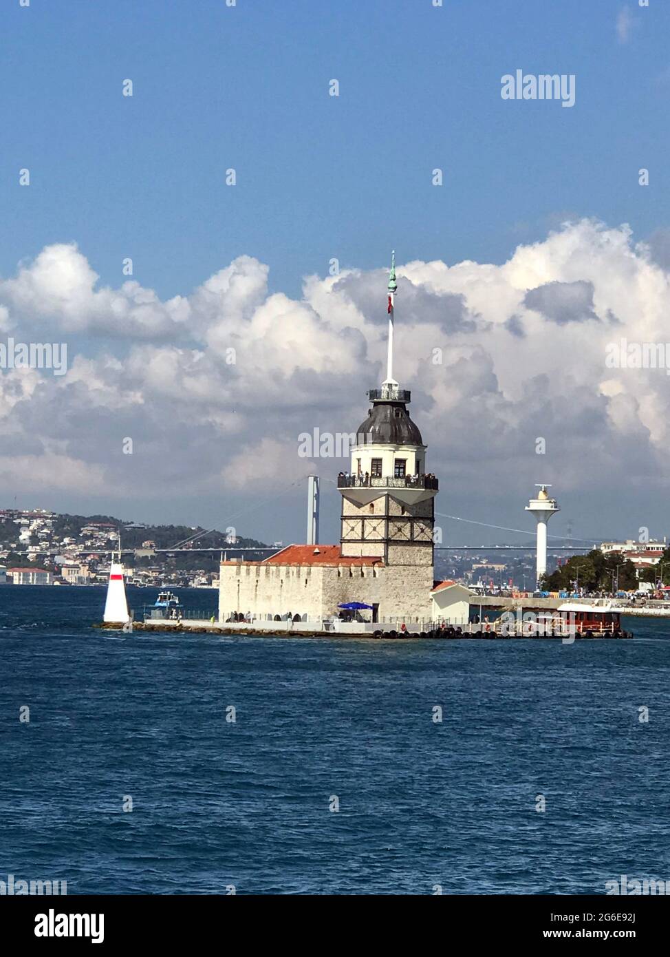 Maiden-Turm, Istanbul, Türkei Stockfoto