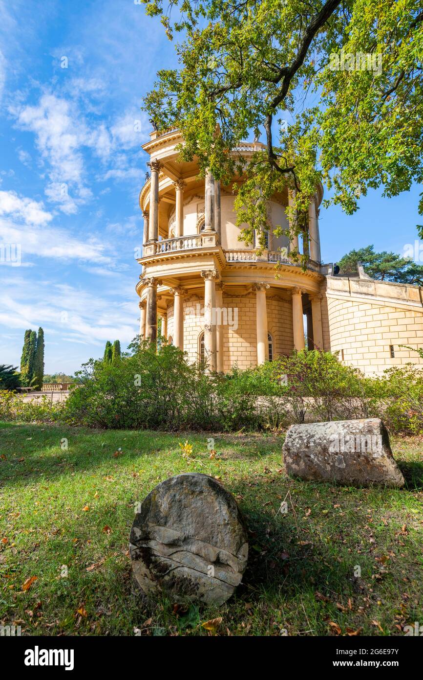 Belvedere auf dem Klausberg, UNESCO-Weltkulturerbe, Potsdam, Brandenburg, Deutschland Stockfoto