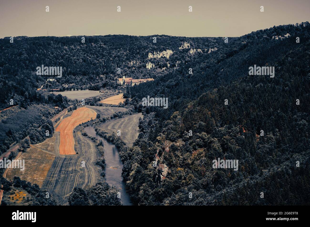 Knopfmacherfelsen, Baden-Württemberg Stockfoto