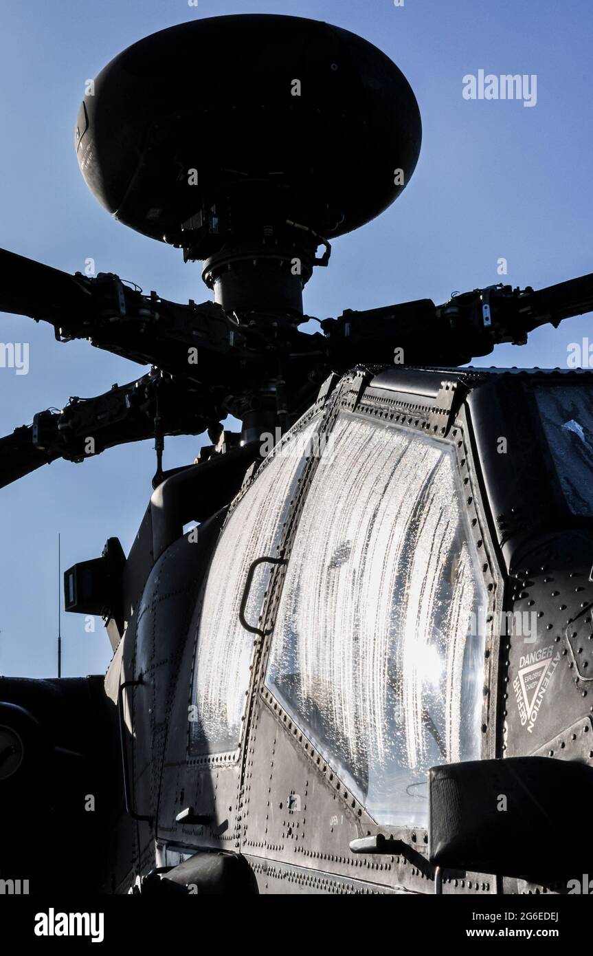 Westland WAH64 Longbow Apache greift früh am mit Tau und