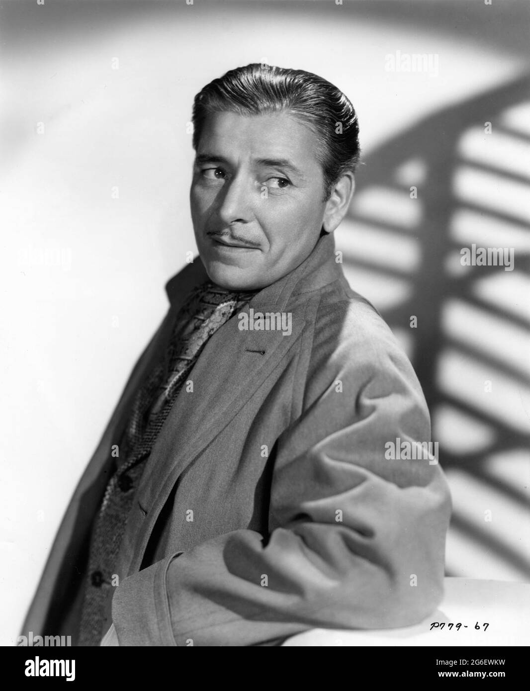 RONALD COLMAN Portrait Publicity for THE LIGHT THAT FAILED 1939