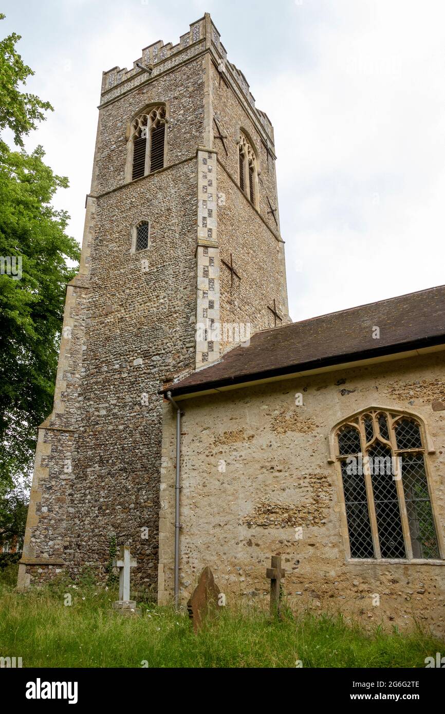 All Saints Church, Darsham, Suffolk, Großbritannien Stockfoto