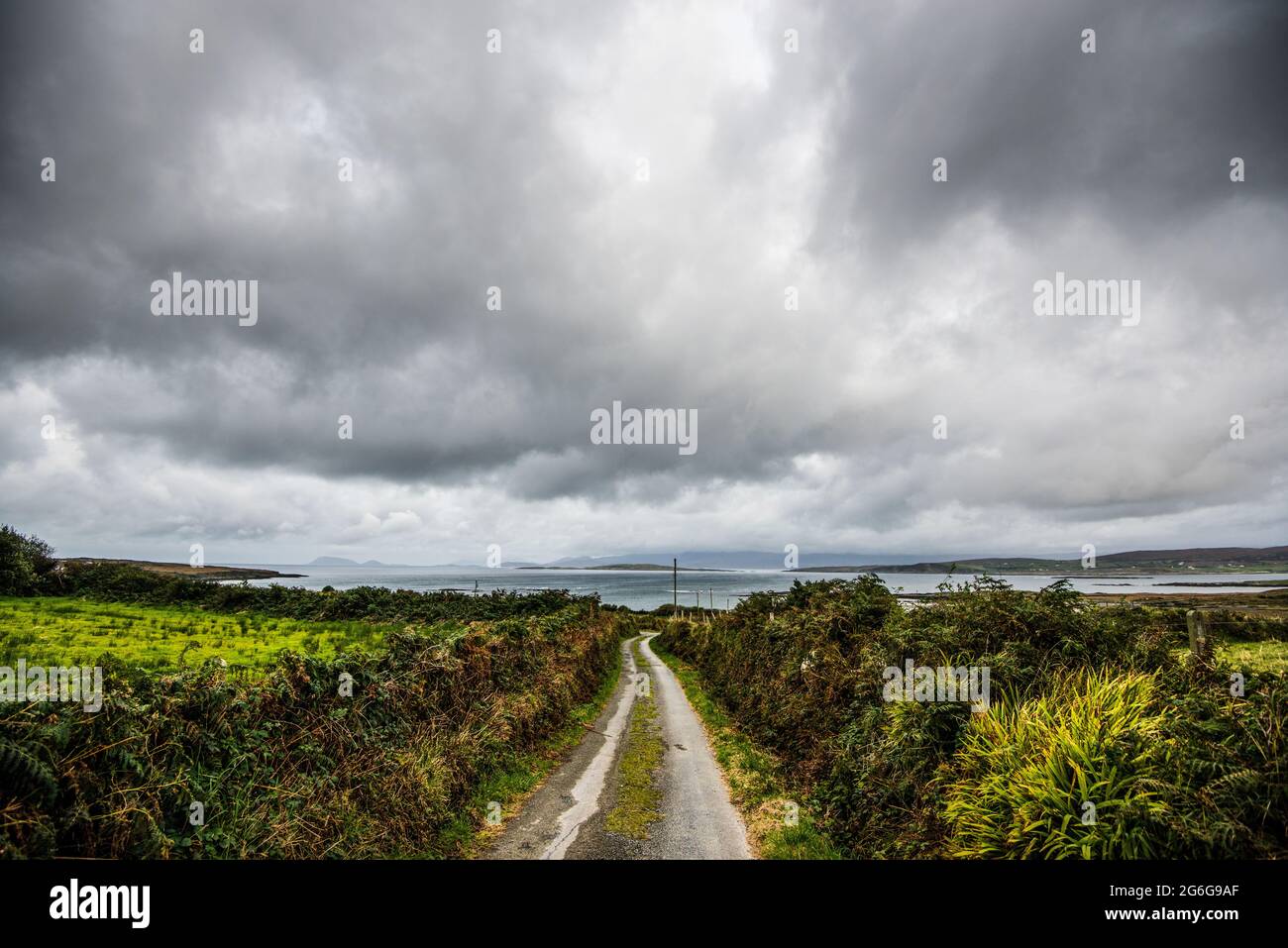 Coulagh Bay, Eyeries, Bearra Peninsula, Cork, Irland Stockfoto