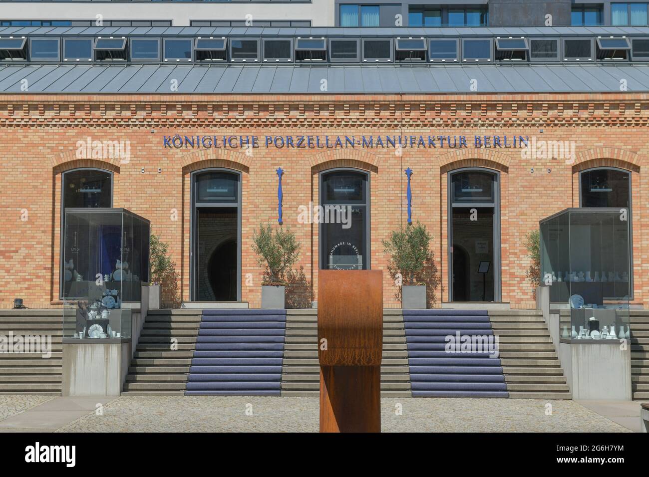 KPM, Königliche Porzellan Manufaktur, Wegelystraße, Charlottenburg, Berlin, Deutschland Stockfoto