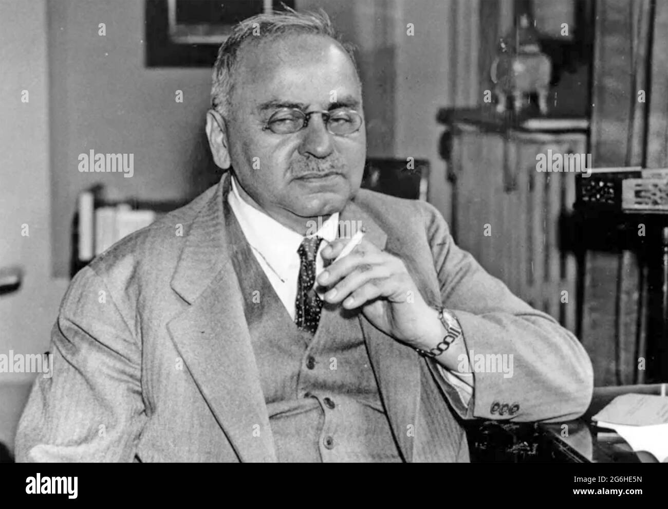 ALFRED Adler (1870-1937) österreichischer Arzt und Psychotherapeut Stockfoto