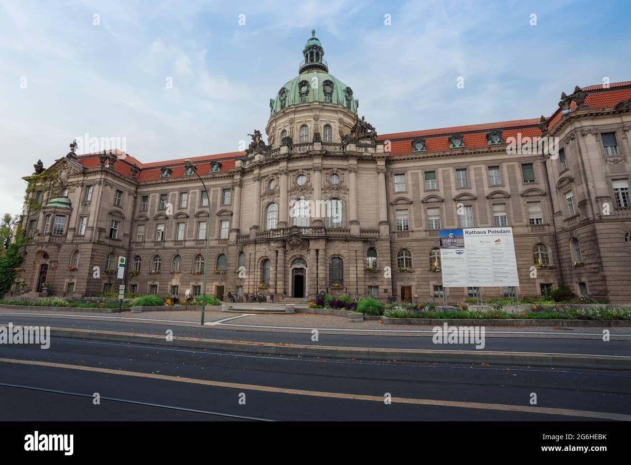 Potsdamer Rathaus - Potsdam, Deutschland Stockfoto