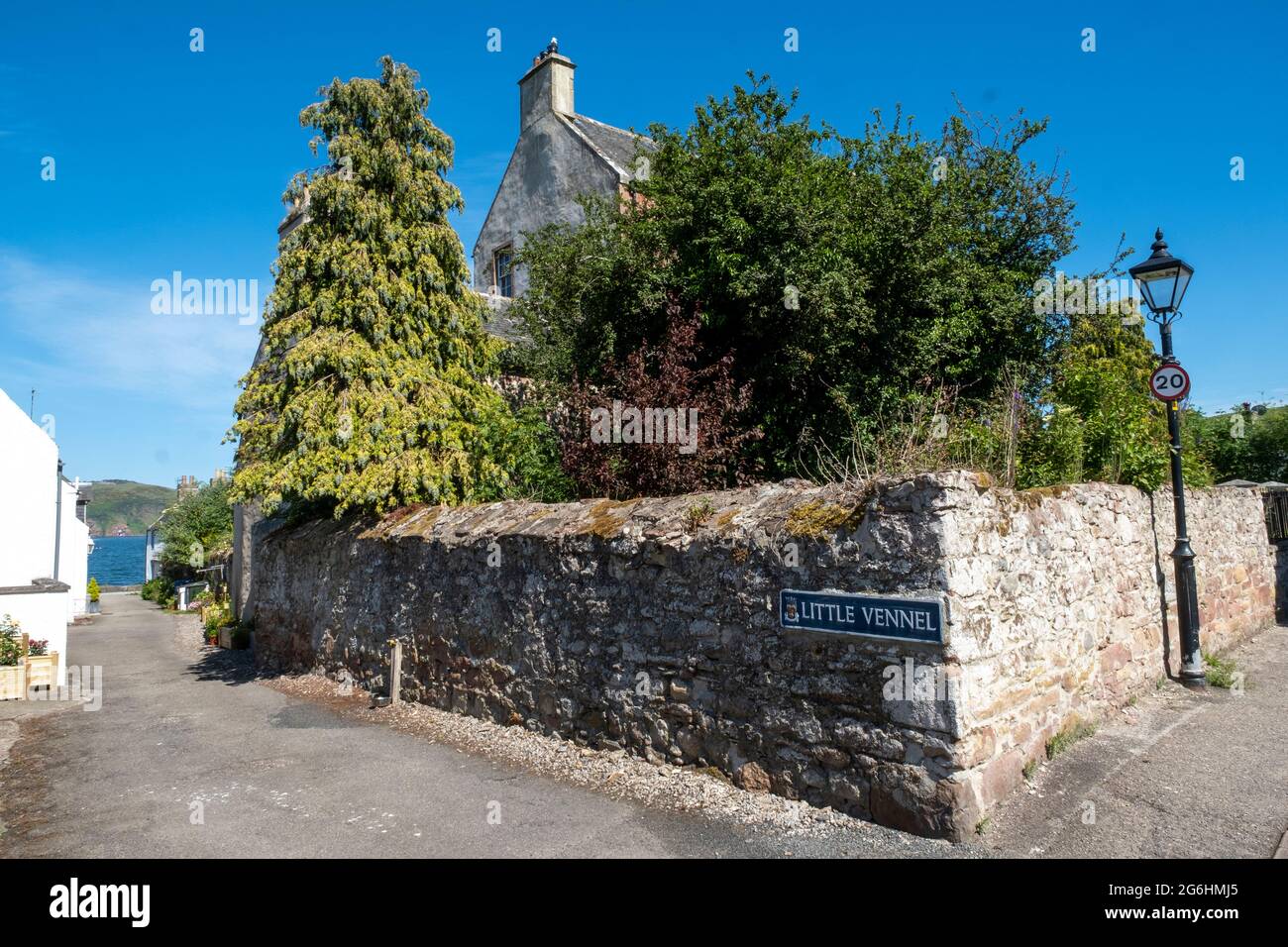 Little Vennel, Cromarty Village, Black Isle, Schottland. Stockfoto