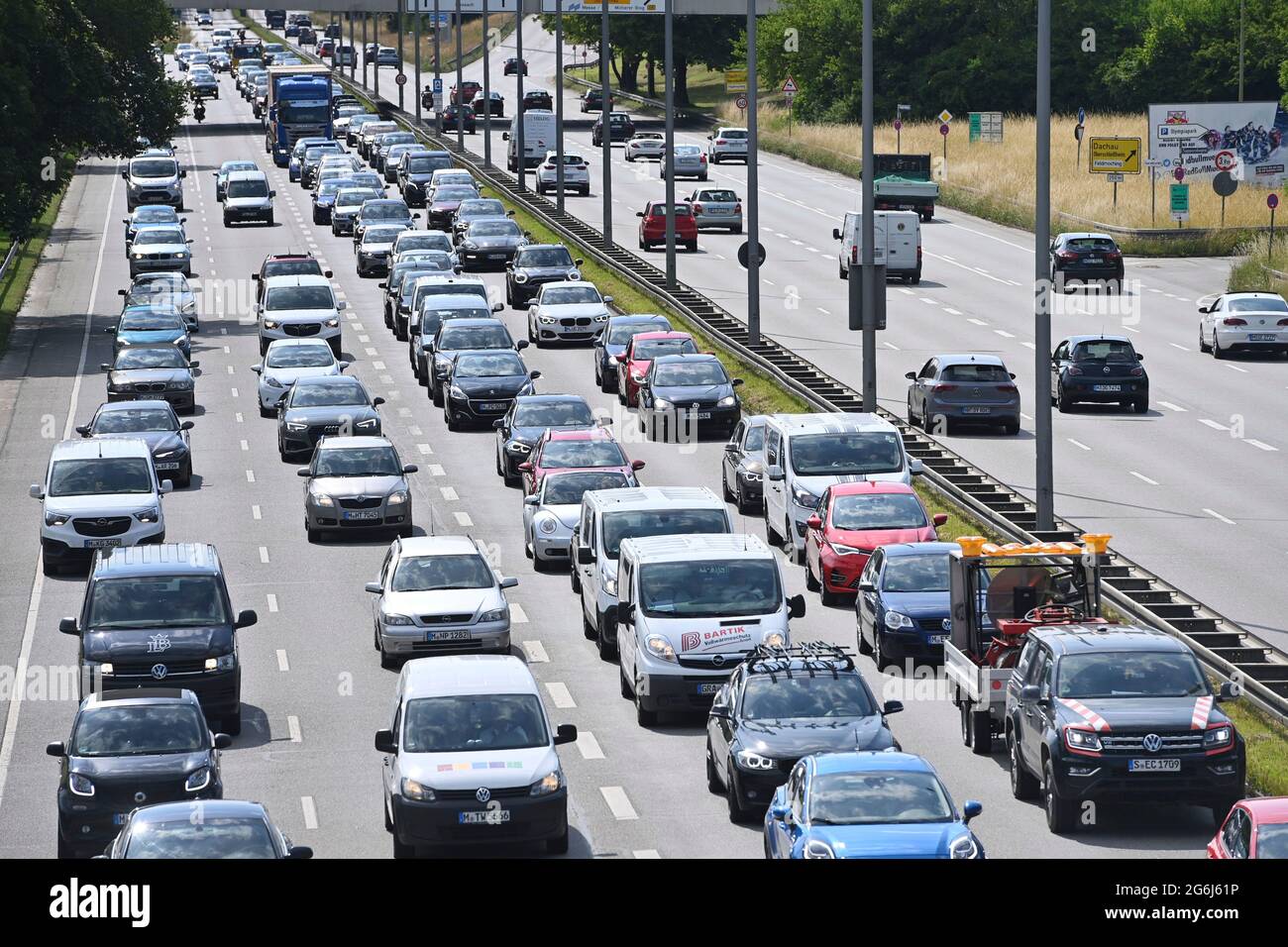 Stop And Go Verkehr
