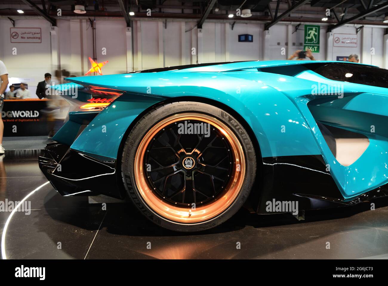 DUBAI, VAE - 16. NOVEMBER: Die Motoren Ajlani Drakuma Konzept ist Auf der Dubai Motor Show 2019 Am 16. November 2019 Stockfoto