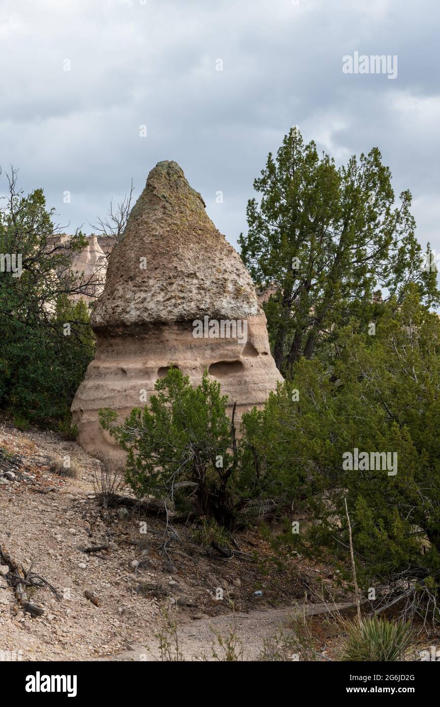 Kasha-Katuwe Tent Rocks National Monument in New Mexico Stockfoto